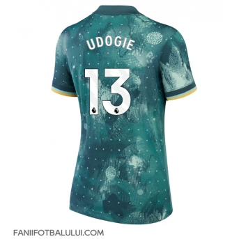 Tottenham Hotspur Destiny Udogie #13 Tricou Fotbal Replică 2024-25 Femei Treilea